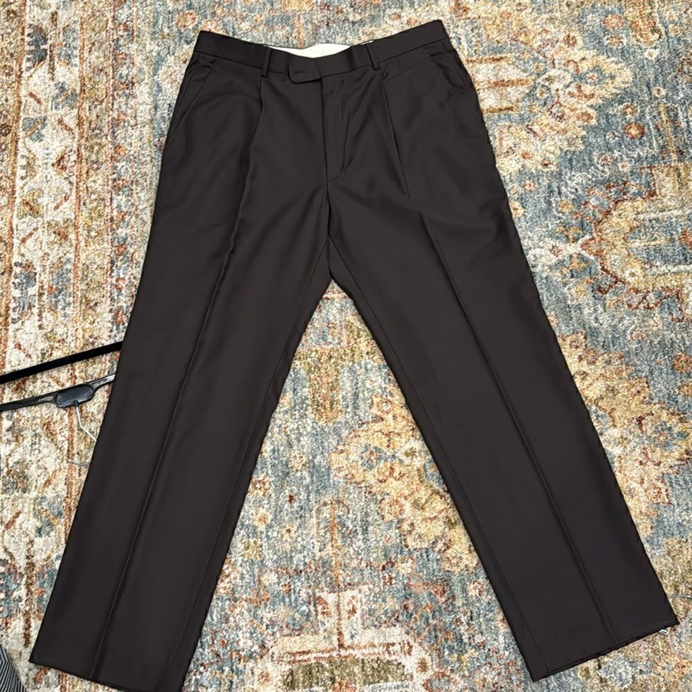 Italian made wool trousers